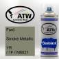 Preview: Ford, Smoke Metallic, YR / 1F / M6021: 400ml Sprühdose, von ATW Autoteile West.